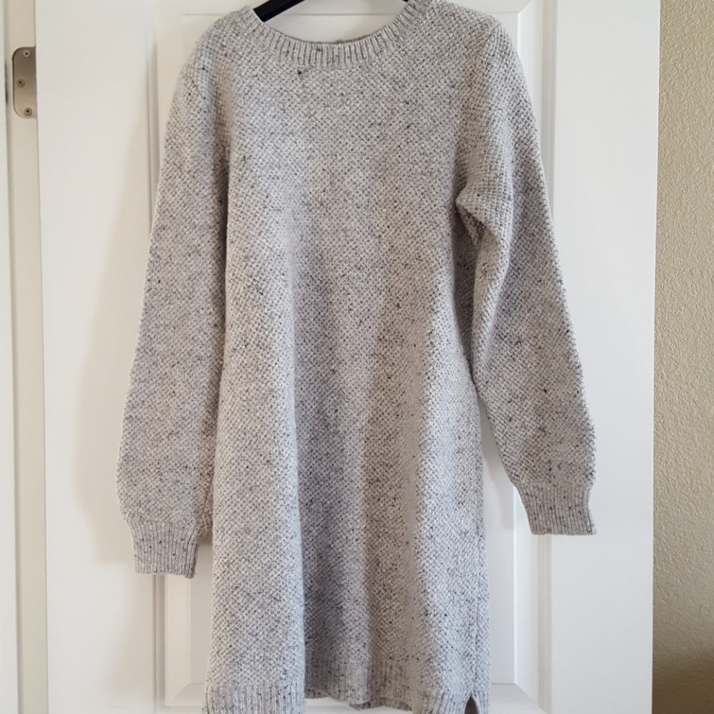 madewell sweater dress